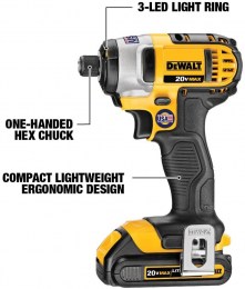 Combo Kit, 2.0 Ah DeWalt8